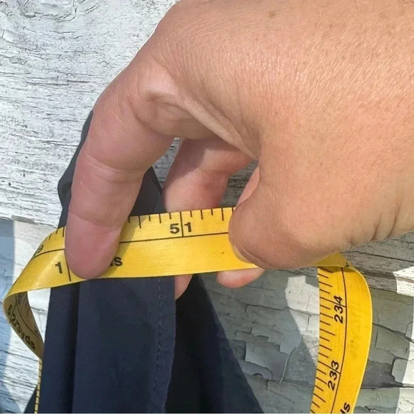 Zara maxi dress - light blue-navy color block bohemian hippie summer fall spring - Picture 10 of 11